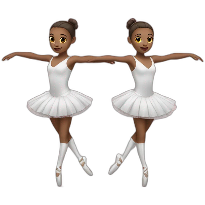 twins ballerinas atomic heart emoji