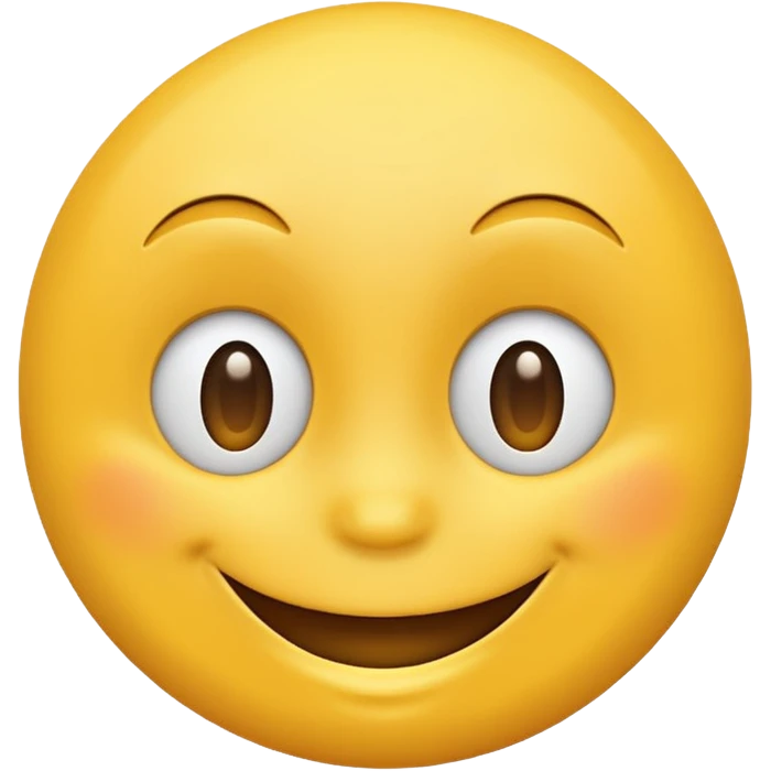 Normal happy face emoji