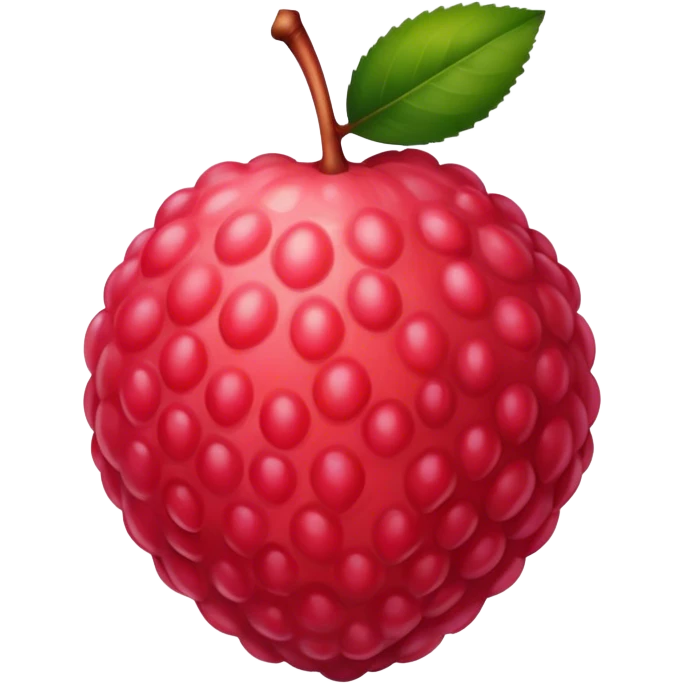 Lychee emoji