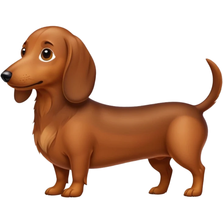 Wiener dog emoji