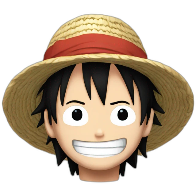 Luffy-one-piece emoji