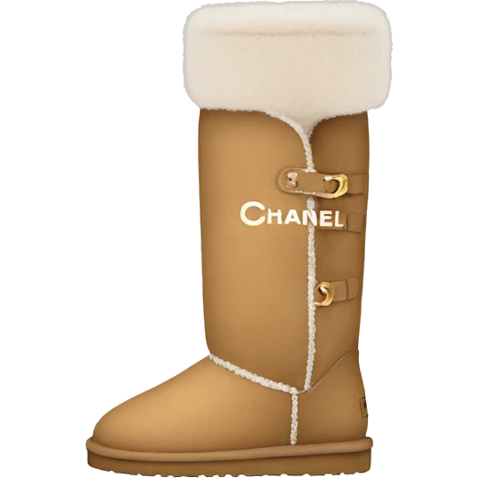 Chanel Ugg emoji
