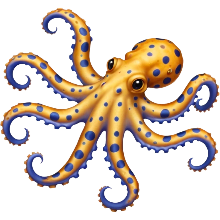 Blue ringed octopus emoji