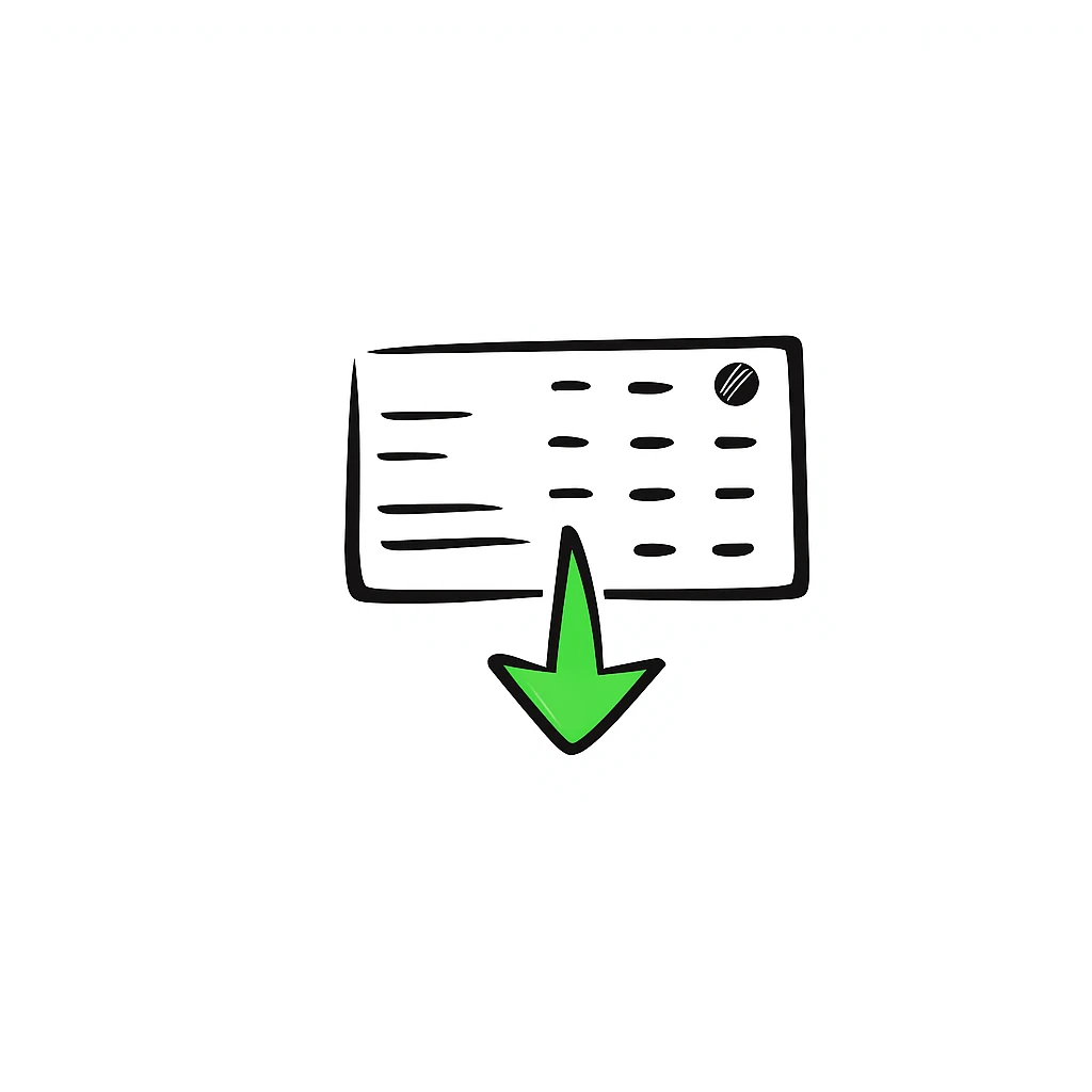 Change the arrow to green, keep the rest of the image the same emoji