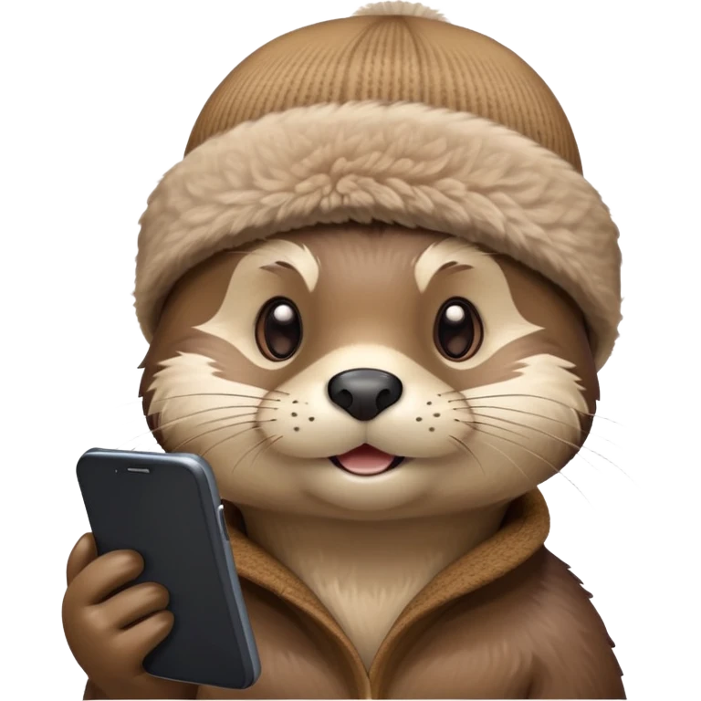 Gen z otter emoji
