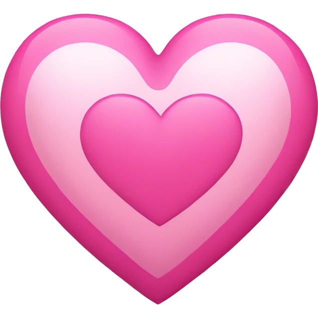 Pink heart  emoji