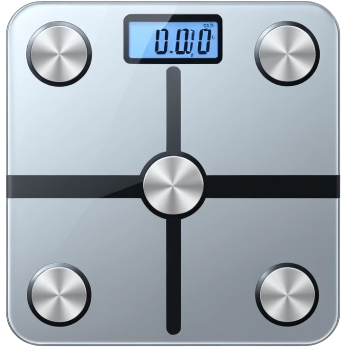 Digital weight scale emoji