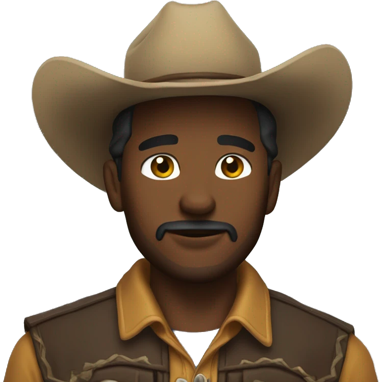 Cowboy 𐚁 emoji