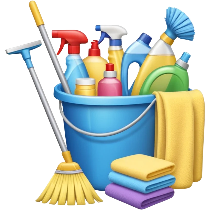 Cleaning emoji