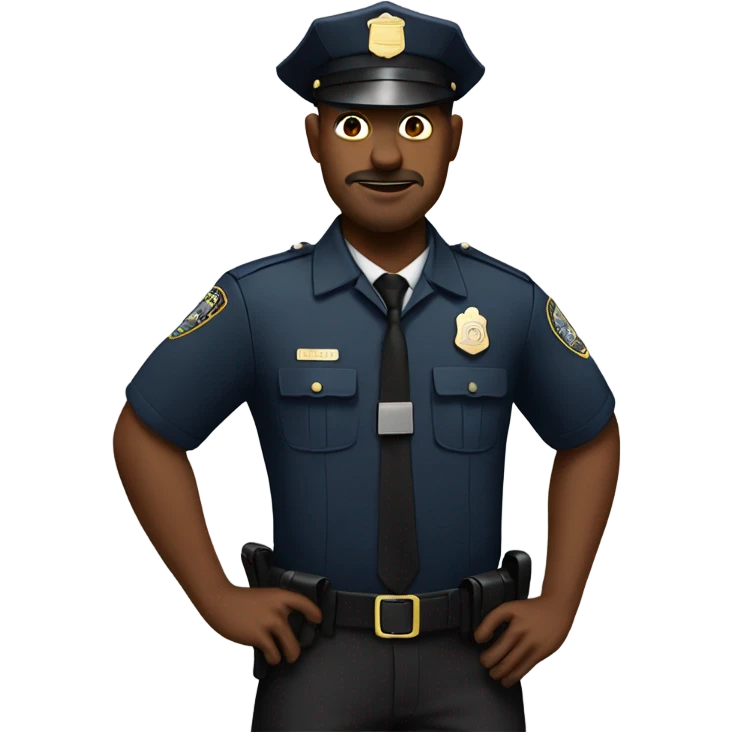 Neighborhood hoa cop emoji