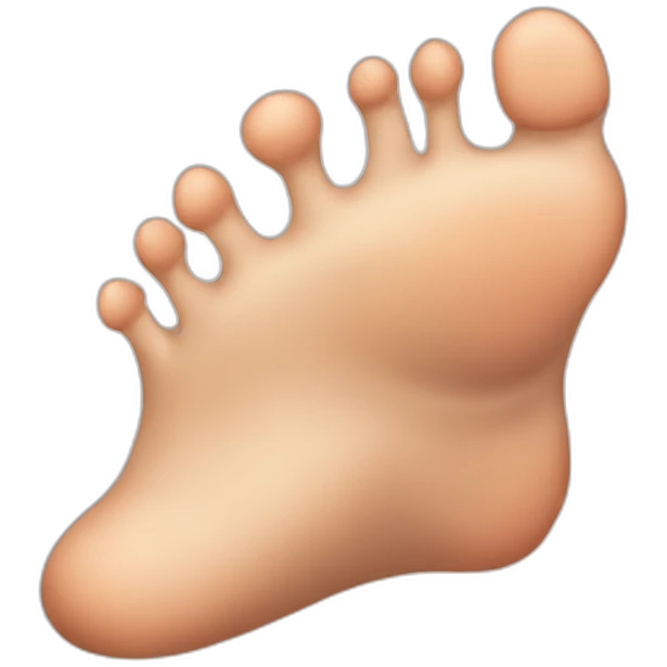 four ugly feet emoji