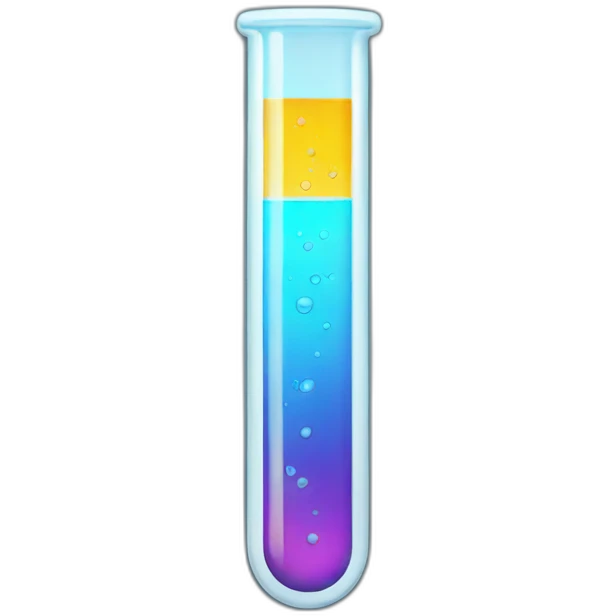 test tube emoji