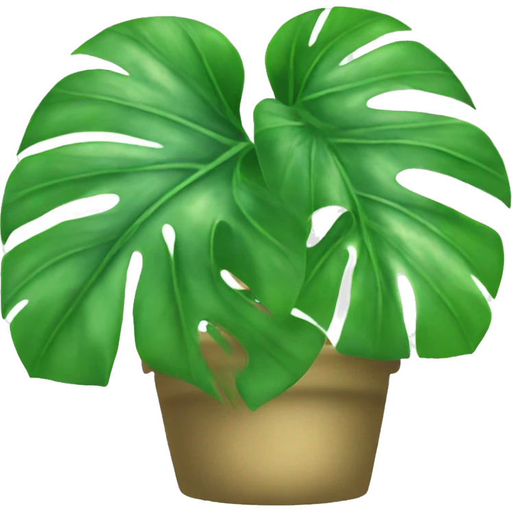Monstera emoji