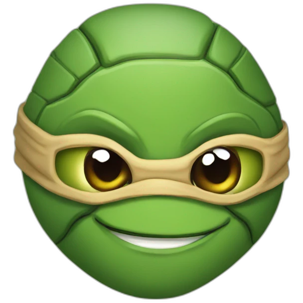 Mutant ninja turtle emoji