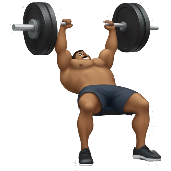100kg bench press emoji