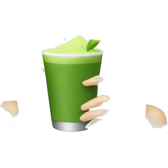 Blonde Girls drinking Matcha at the Matcha Hub emoji