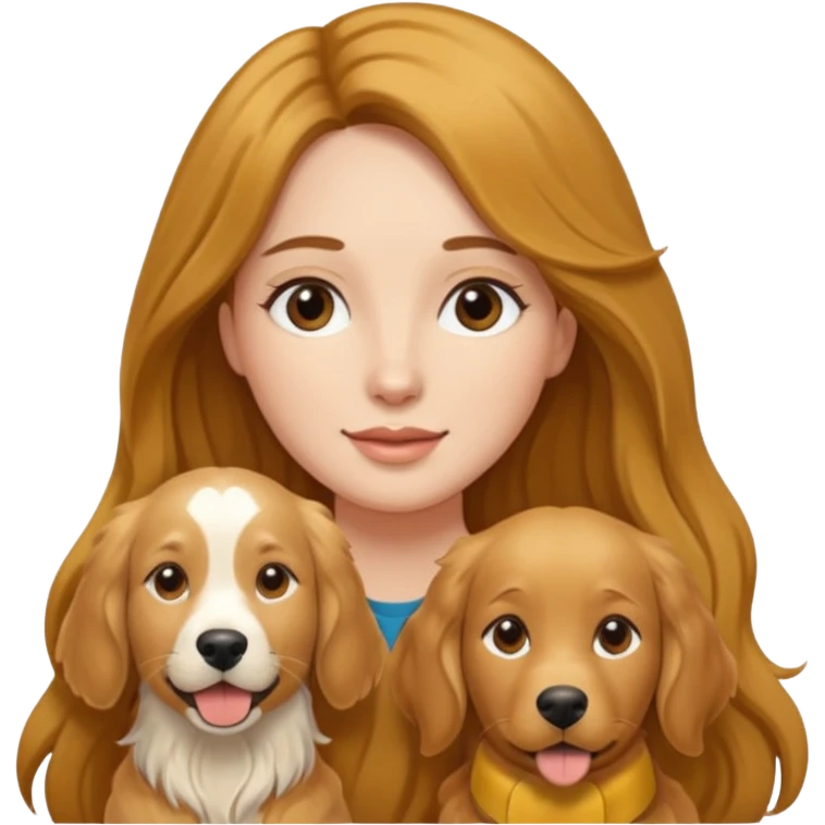 Doggy style lady emoji