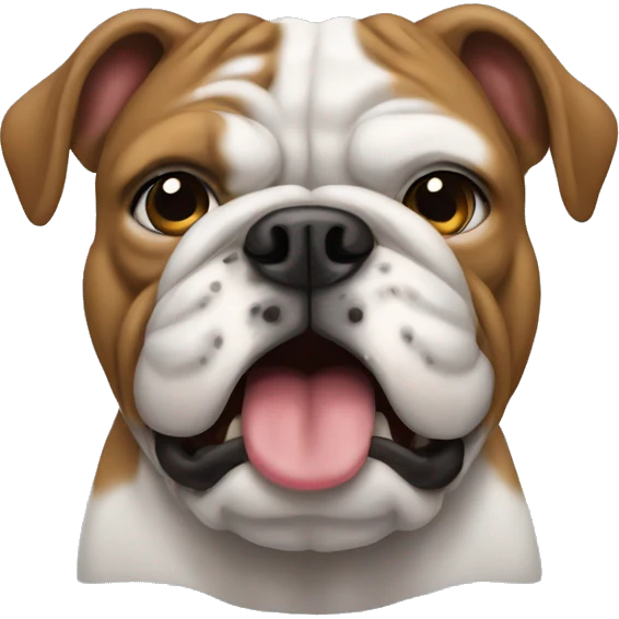 bulldog  emoji