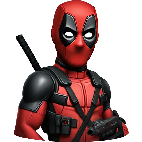 Deadpool play video game  emoji