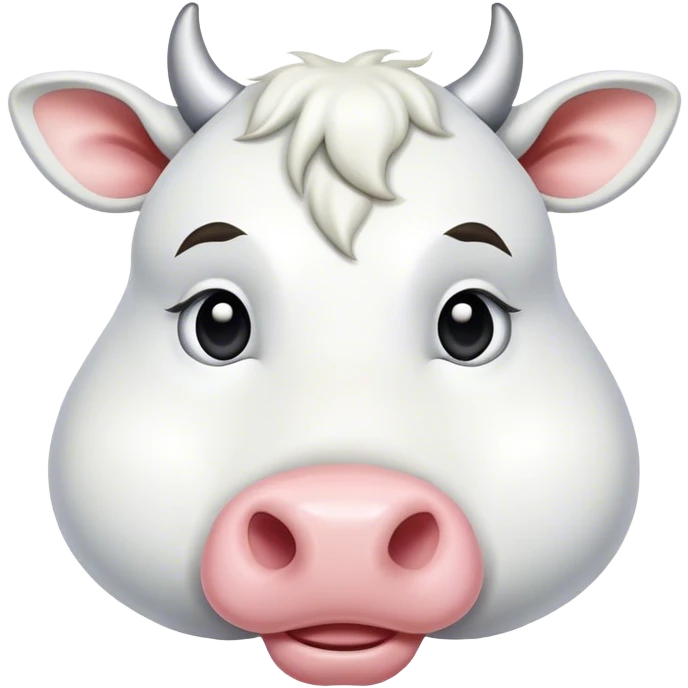white cow emoji