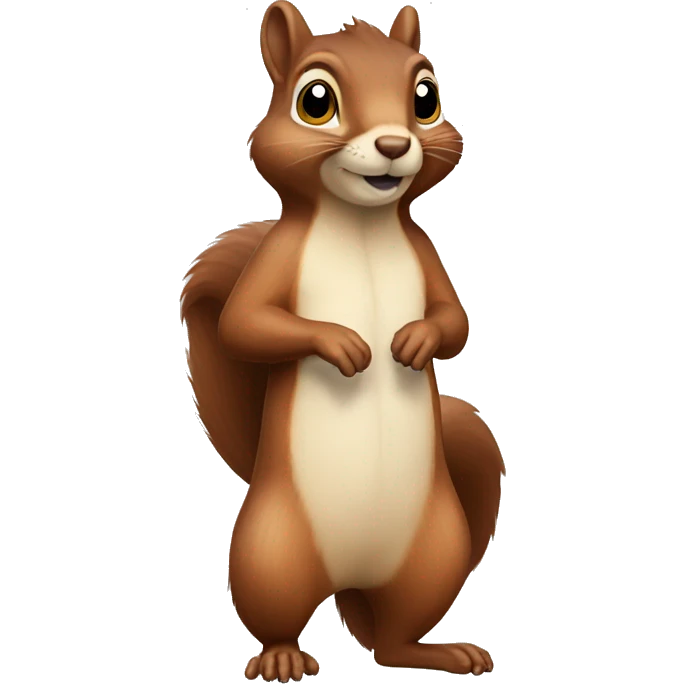 squirrel full body emoji
