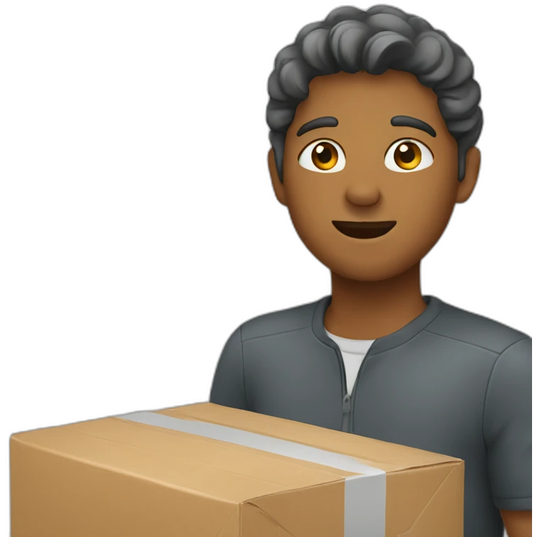 Someone delivers emoji