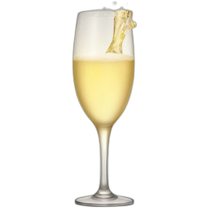 champagne toast emoji