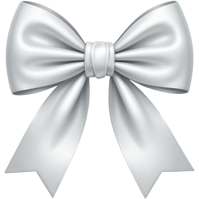 White Bowemoji emoji