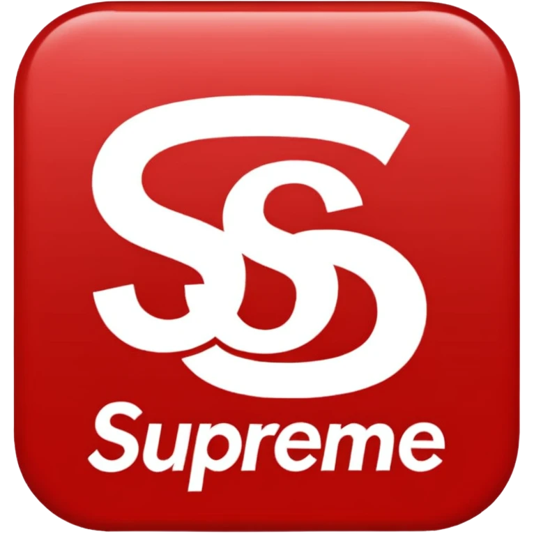 Supreme emoji