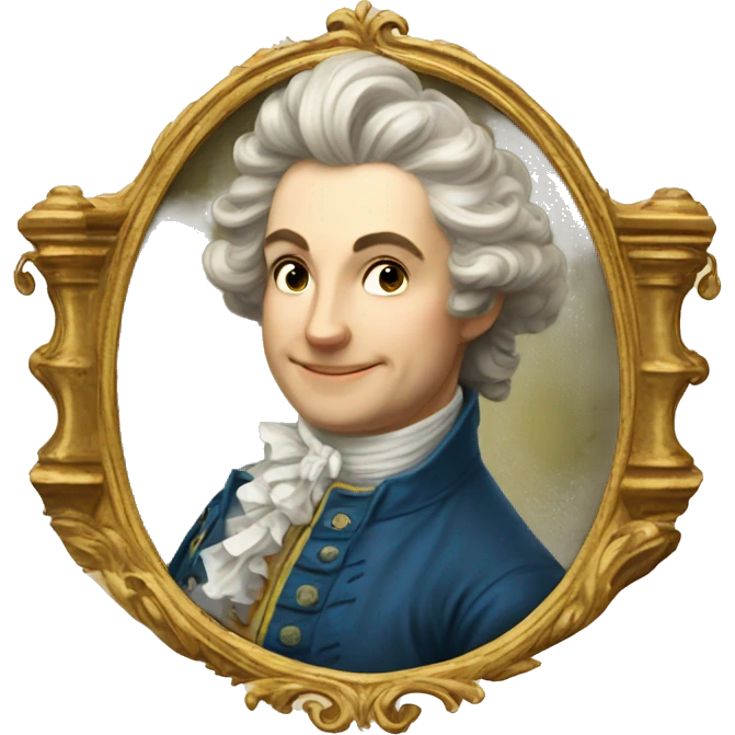 Vintage rococo books emoji