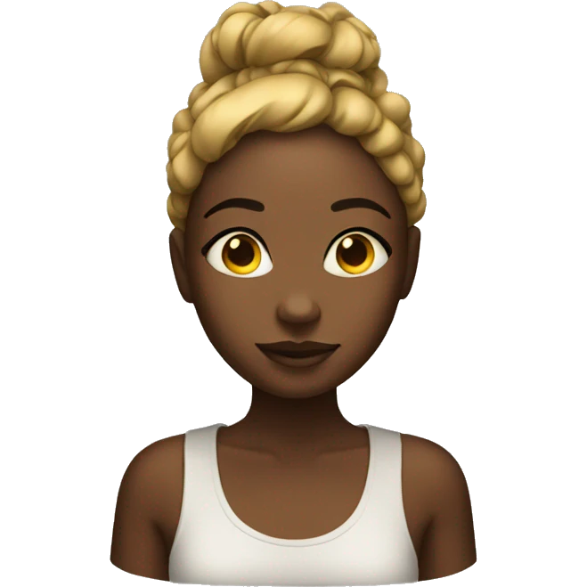 secret sauce with african girl emoji