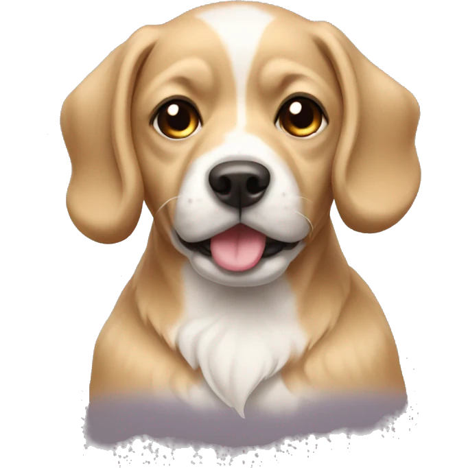 Bow dog emoji