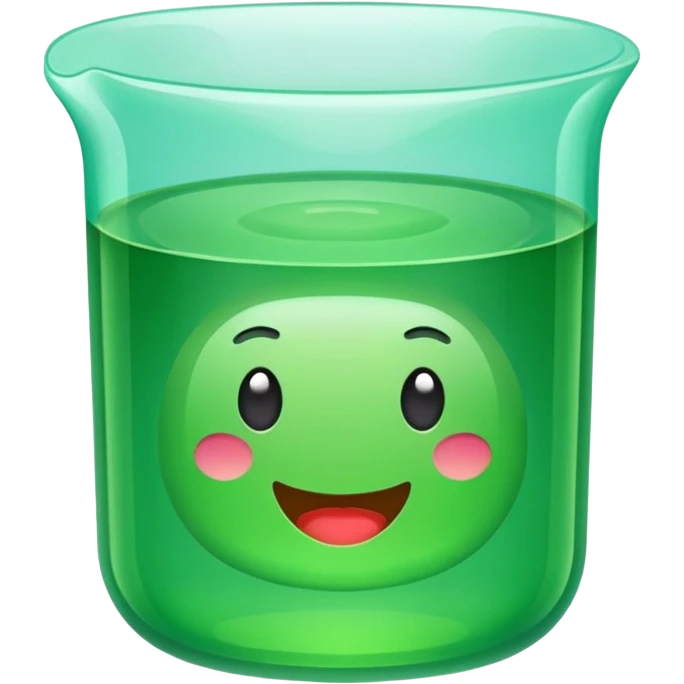 Green gelatin emoji emoji