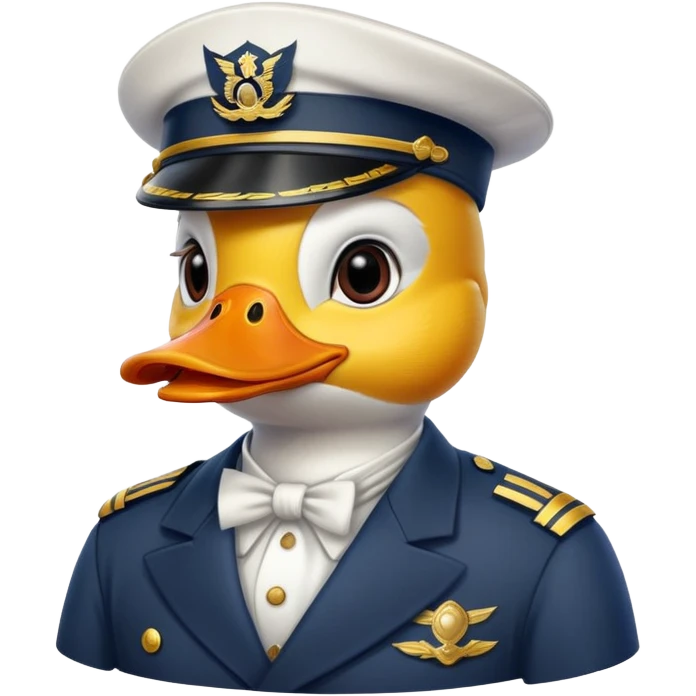 ship captain duck emoji