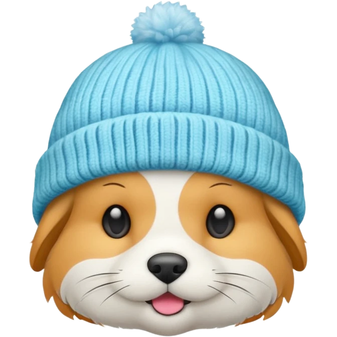 Winter Beanie Pet emoji