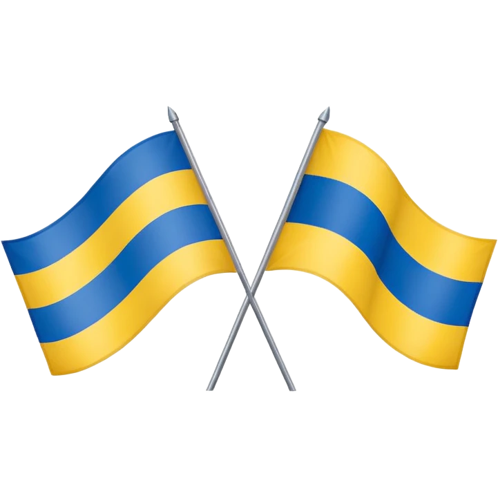 Russia-ukraine generic flag emoji