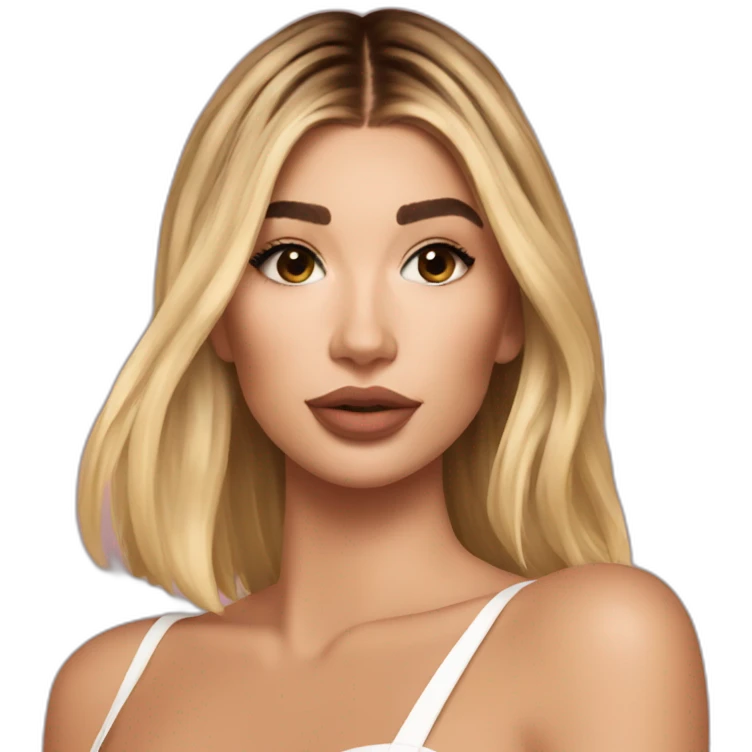 hailey bieber  emoji