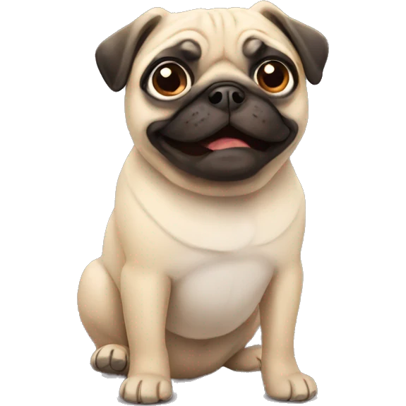 Pug emoji