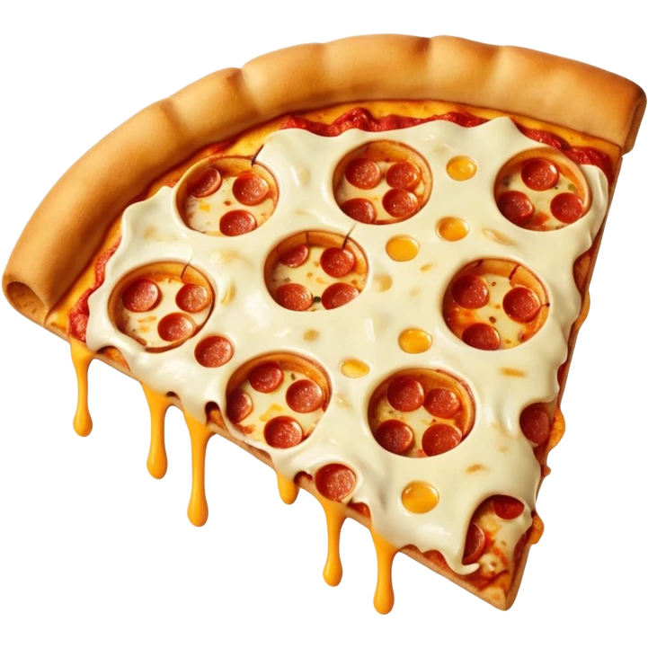 Destroyed pizza emoji