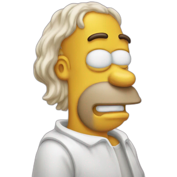 Homer donut emoji