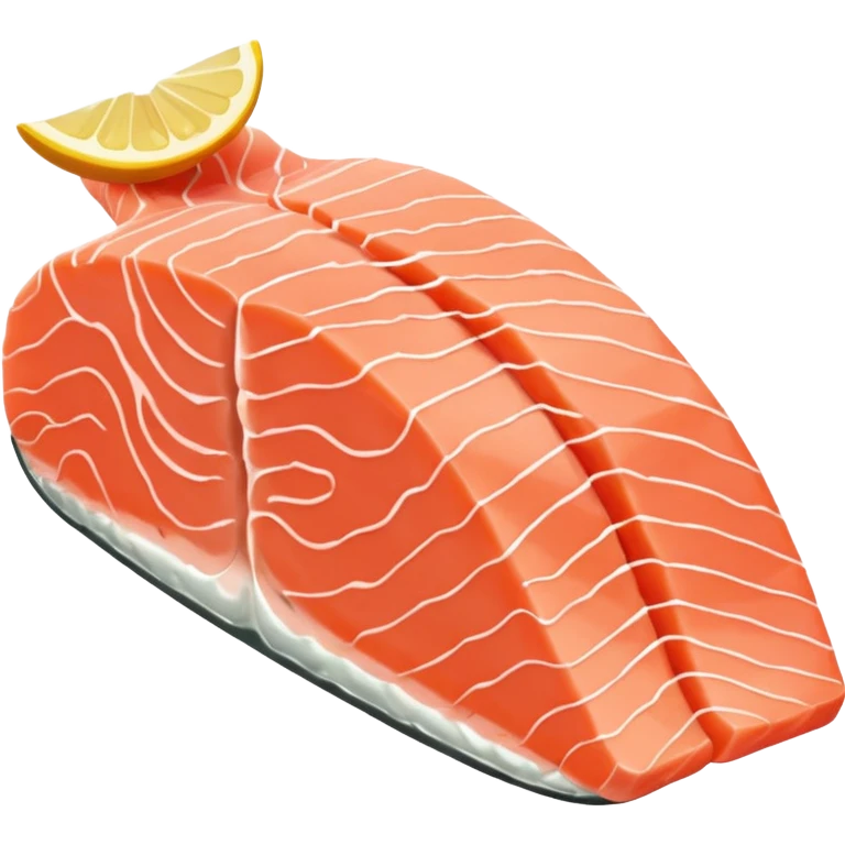 tranche de saumon  emoji
