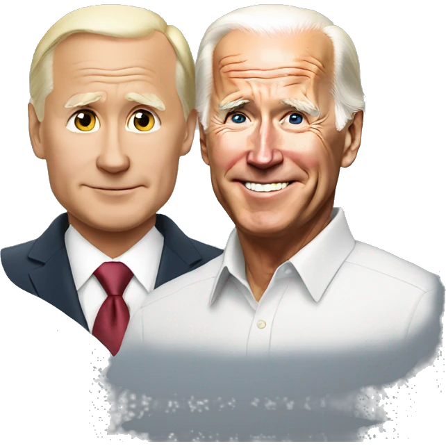 putin and joe biden emoji
