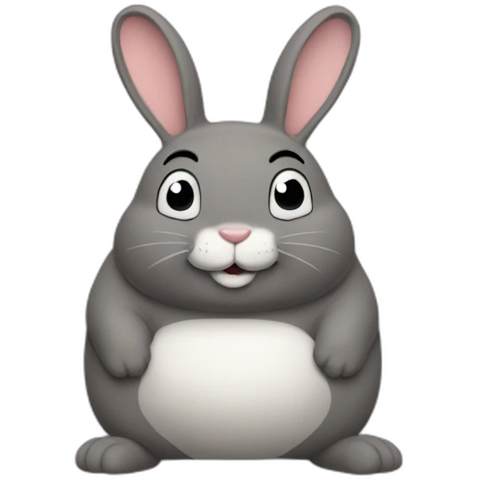 Big chungus, meme emoji