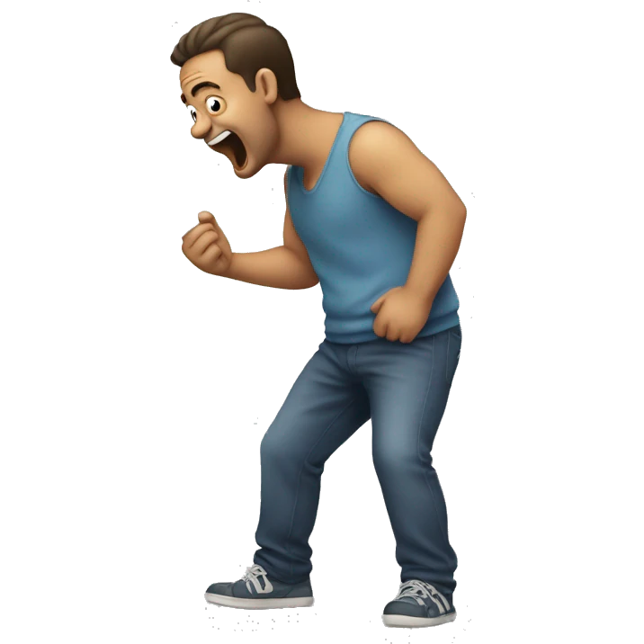 guy farting emoji
