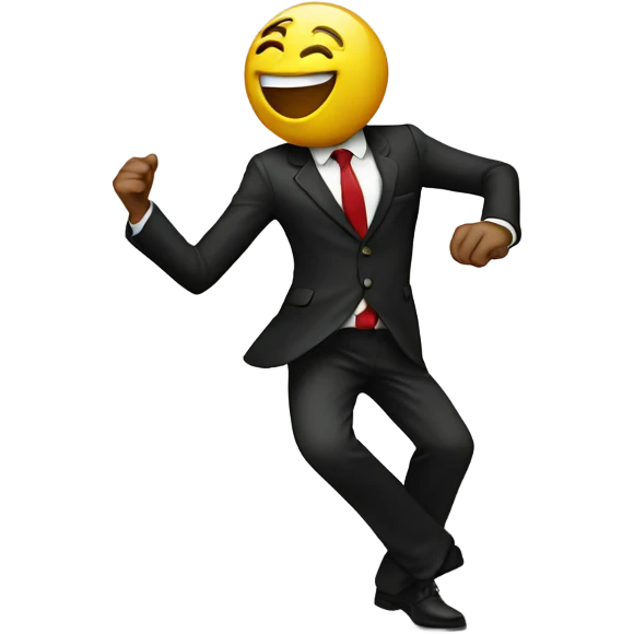 Speakers dancing emoji