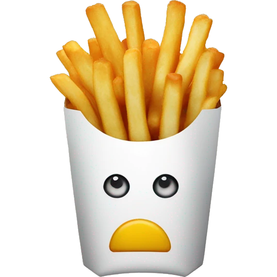 Mcdonalds fry emoji