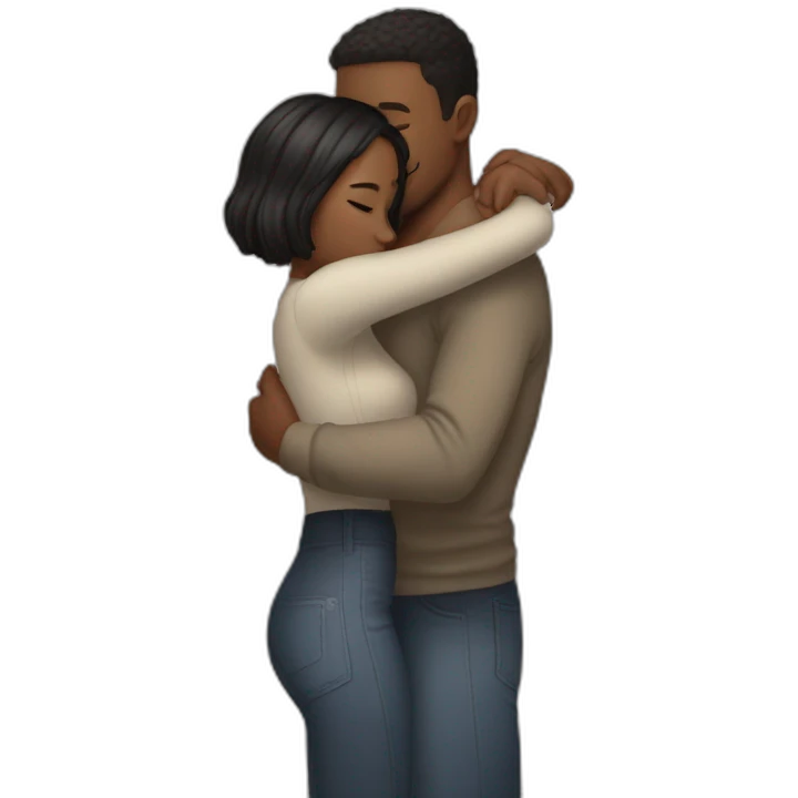 palyboy love hug anthoer girl emoji
