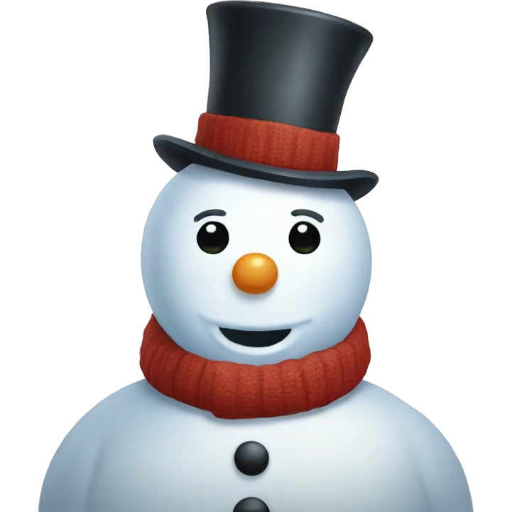 huge snowman  emoji