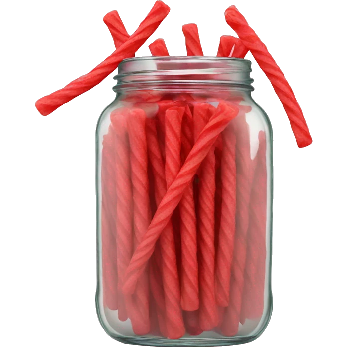 twizzlers in a jar emoji