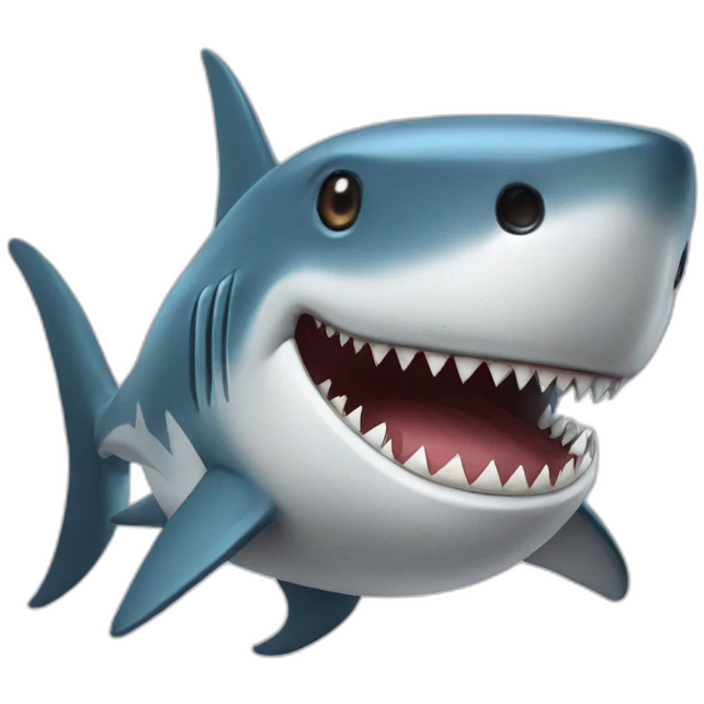 Magician shark  emoji